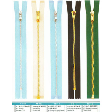 金属拉链