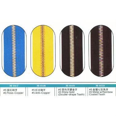 金属拉链
